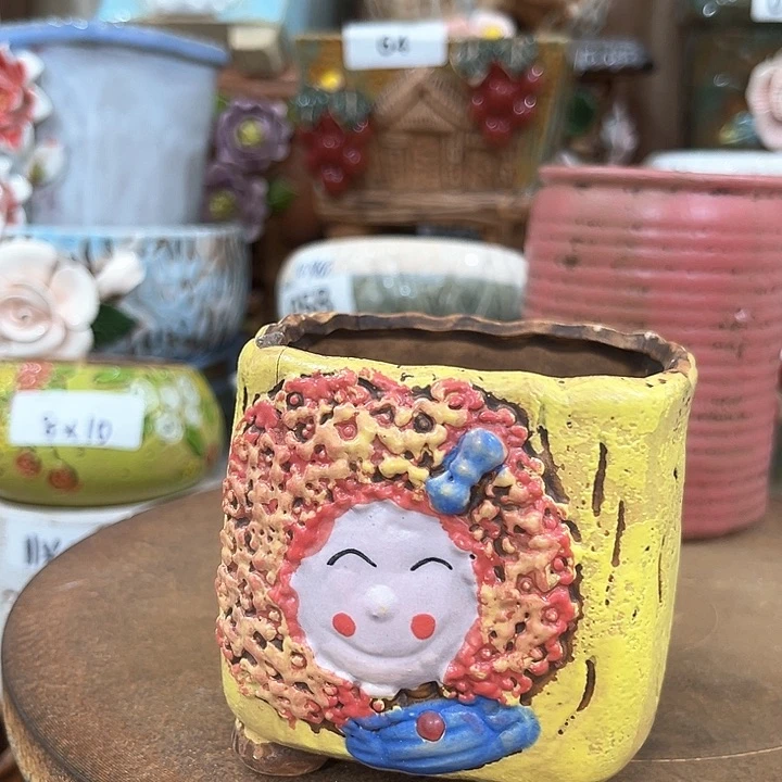 红陶粗陶多肉花盆