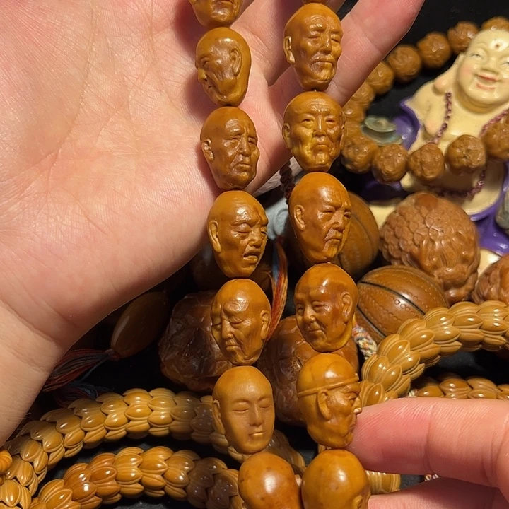 手串/手链橄榄核归渔罗汉