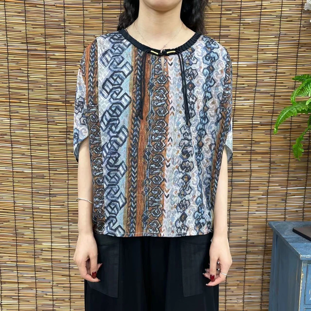 3155新款夏季气质减龄T恤小衫