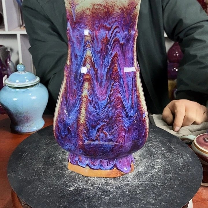 尚峰钧窑作品摆件