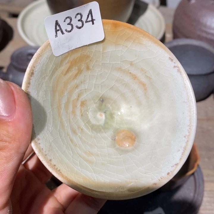 柴烧裸烧纯手工制作瑕疵瑕疵