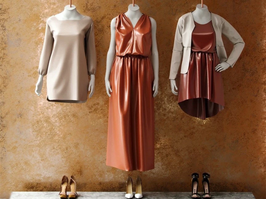 念心大码修身显瘦连衣裙