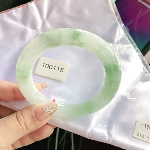 未镶嵌手镯翡翠0115