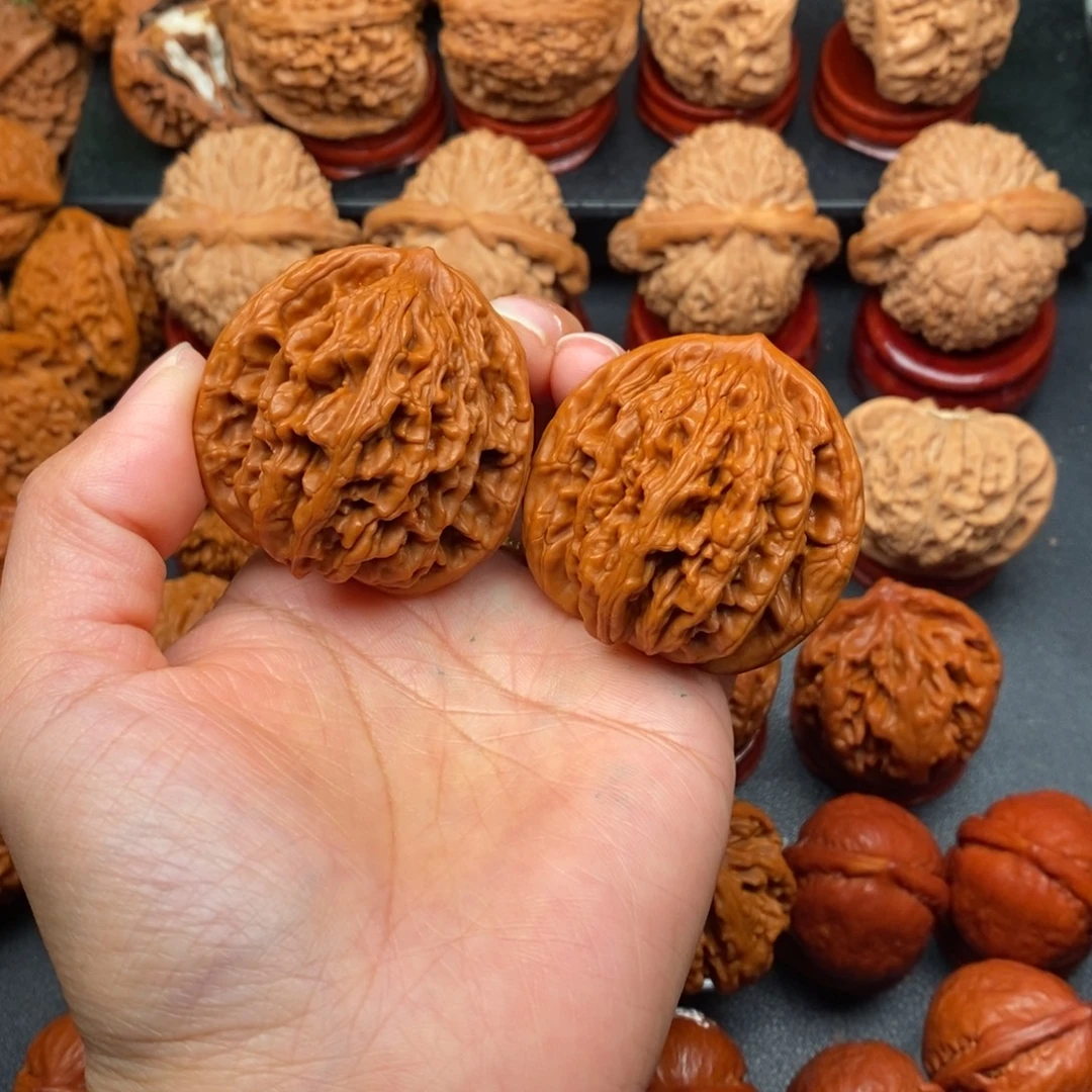 把件文玩核桃43虎头