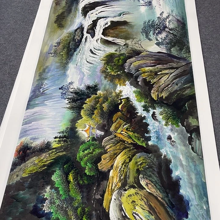 国画今天早上起来发现