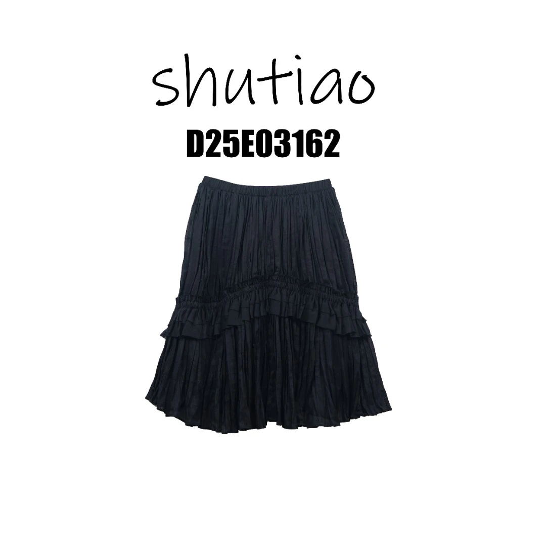 【SHUTIAO】2025夏季：新款小众设计款裙子D25E03162