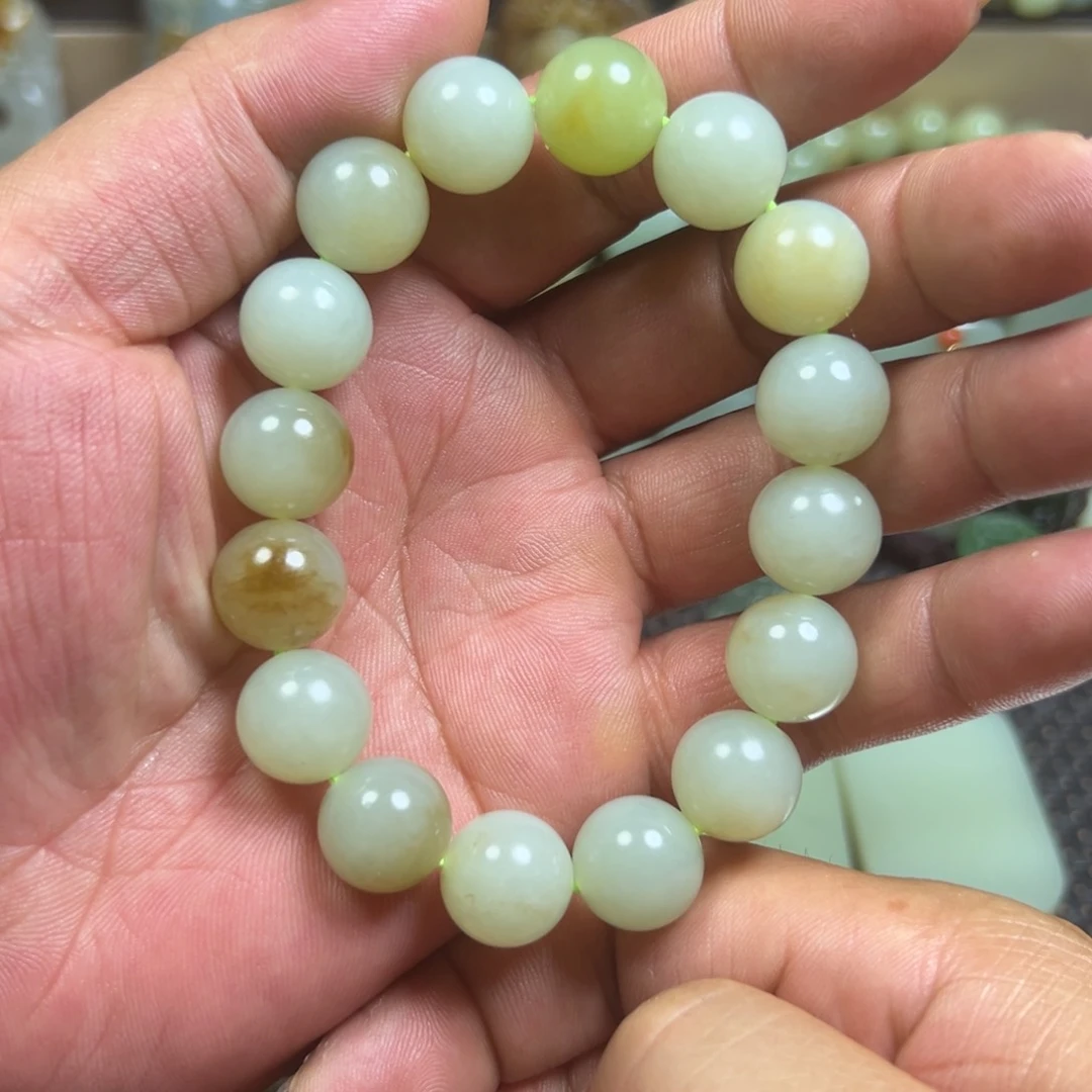 和田玉未镶嵌挂件道**然