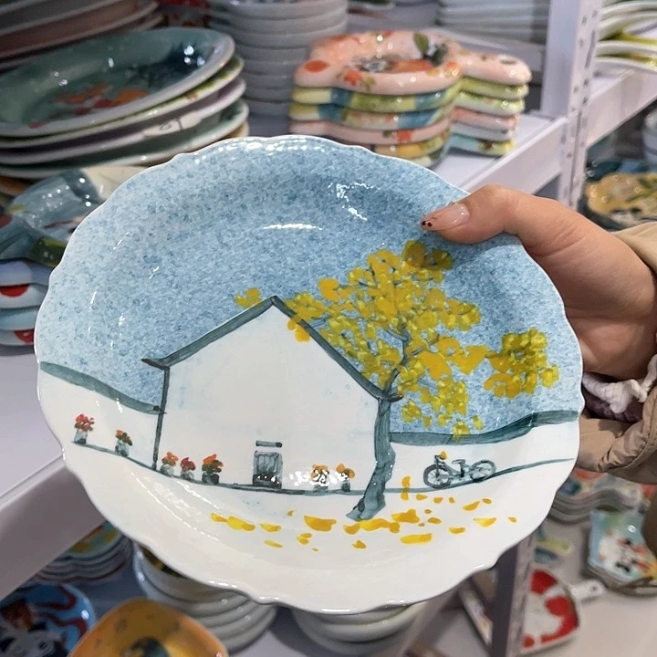 陶景德镇釉下手绘陶瓷