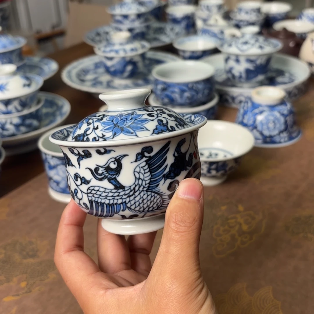 陶摆件景德镇手绘茶器福利