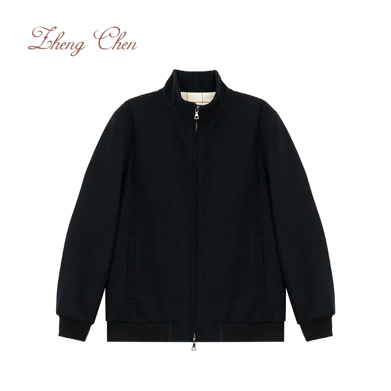 男士休闲羊毛*羊绒夹克外套YA99600