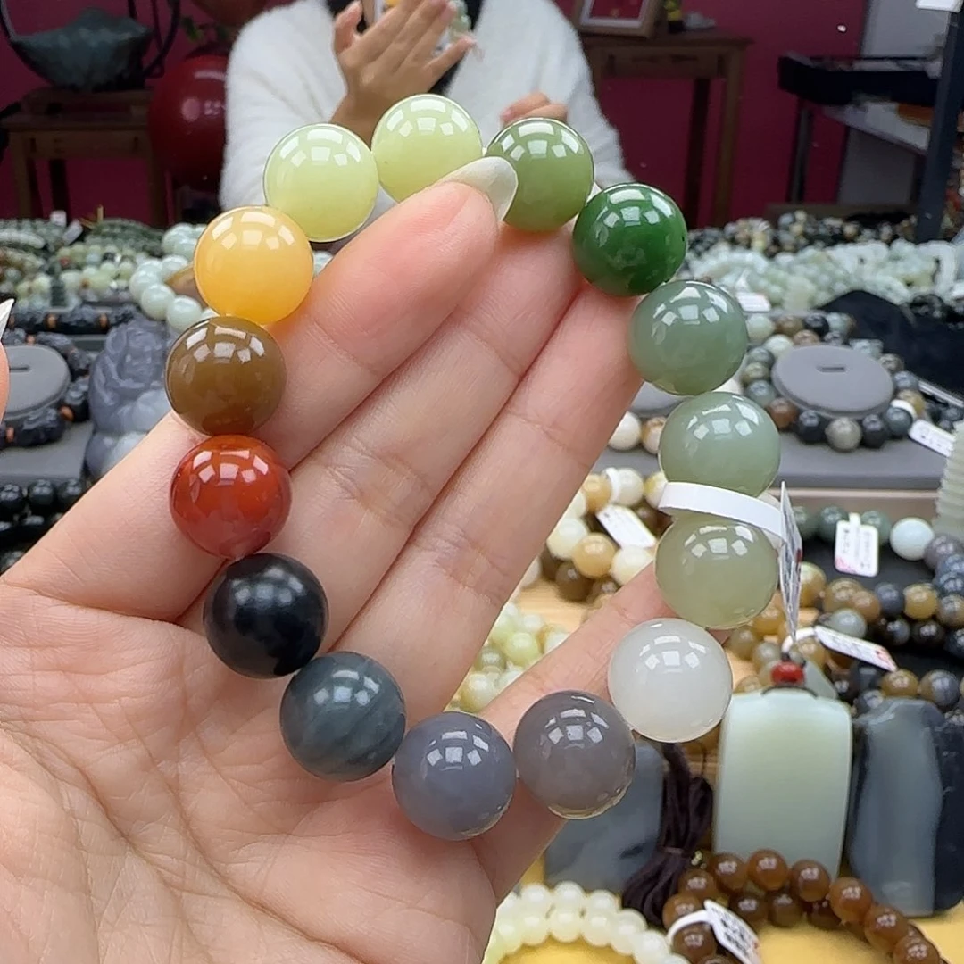 和田玉手链未镶嵌