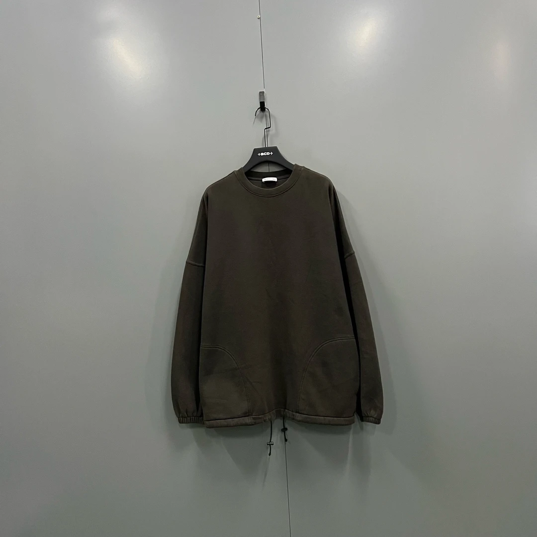 95新 Balenciaga/巴黎世家 yy 印花下摆抽绳卫衣 XS码 207263