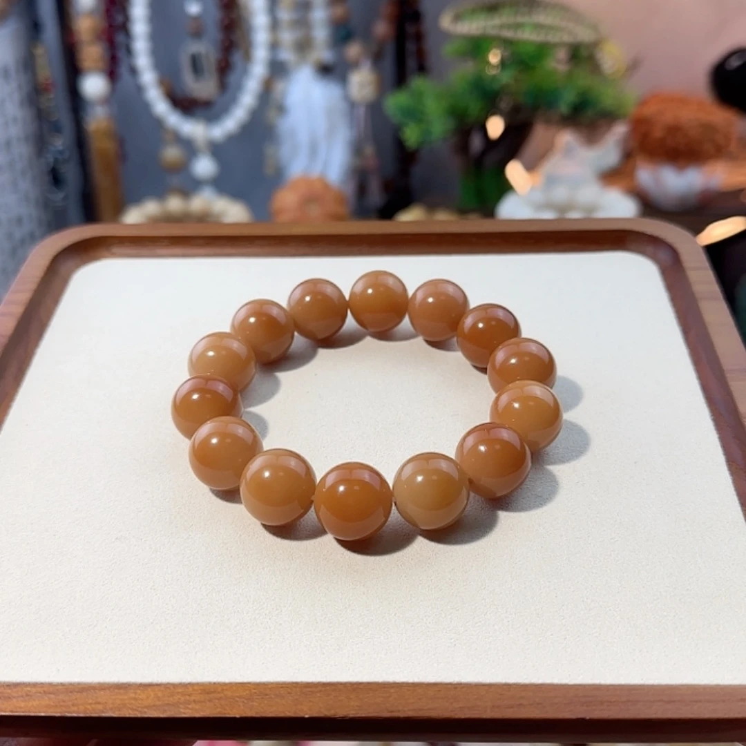 菩提根/象牙果吊坠卡17 秋意渐浓