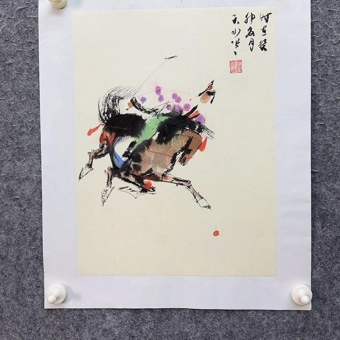 国画旷**舟张一老师作品欣赏