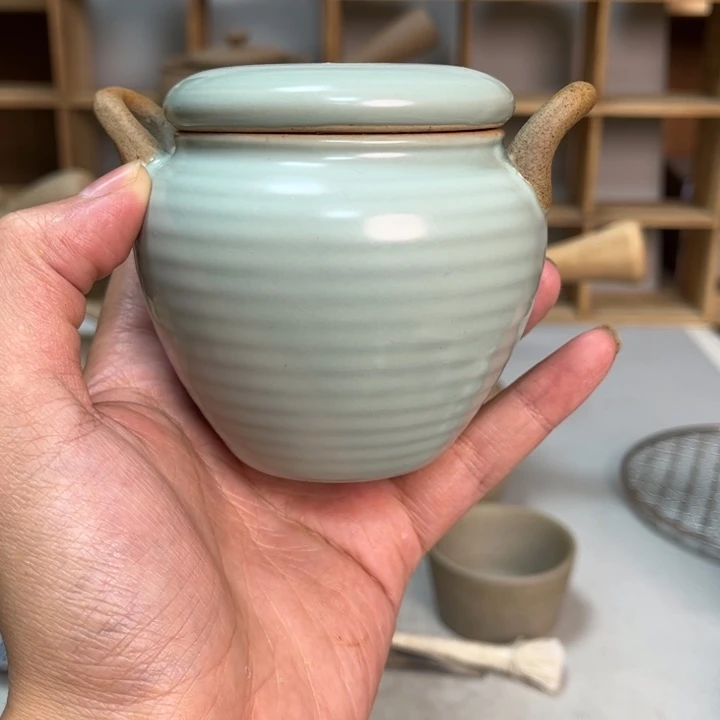 壶老段烧陶瓷茶器