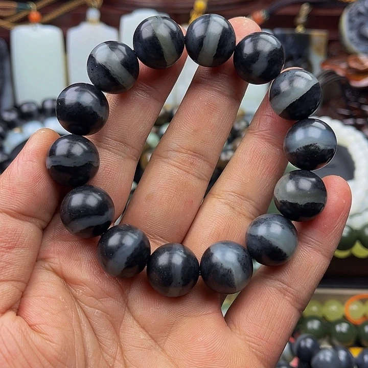 未镶嵌手串和田玉