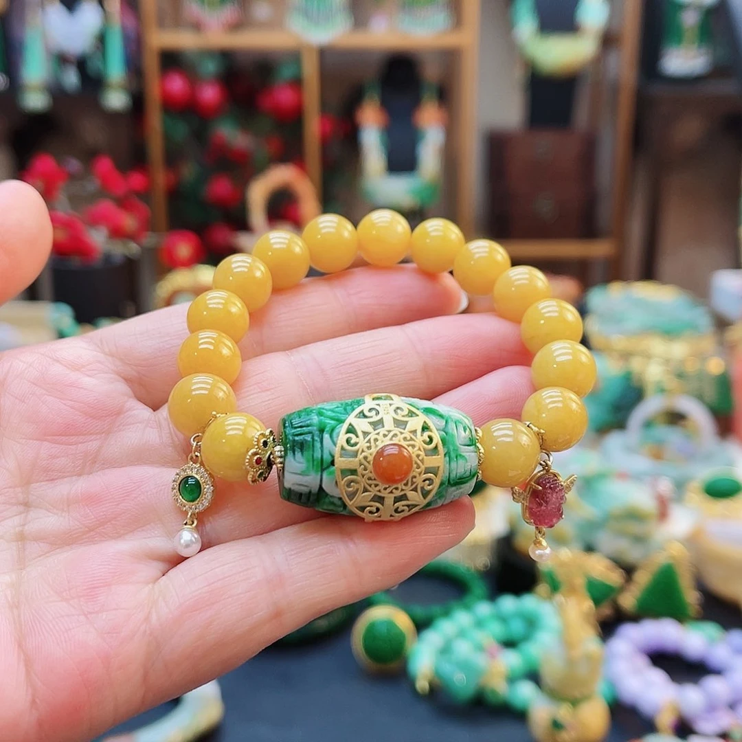 合金手串翡翠48小时鉴赏期