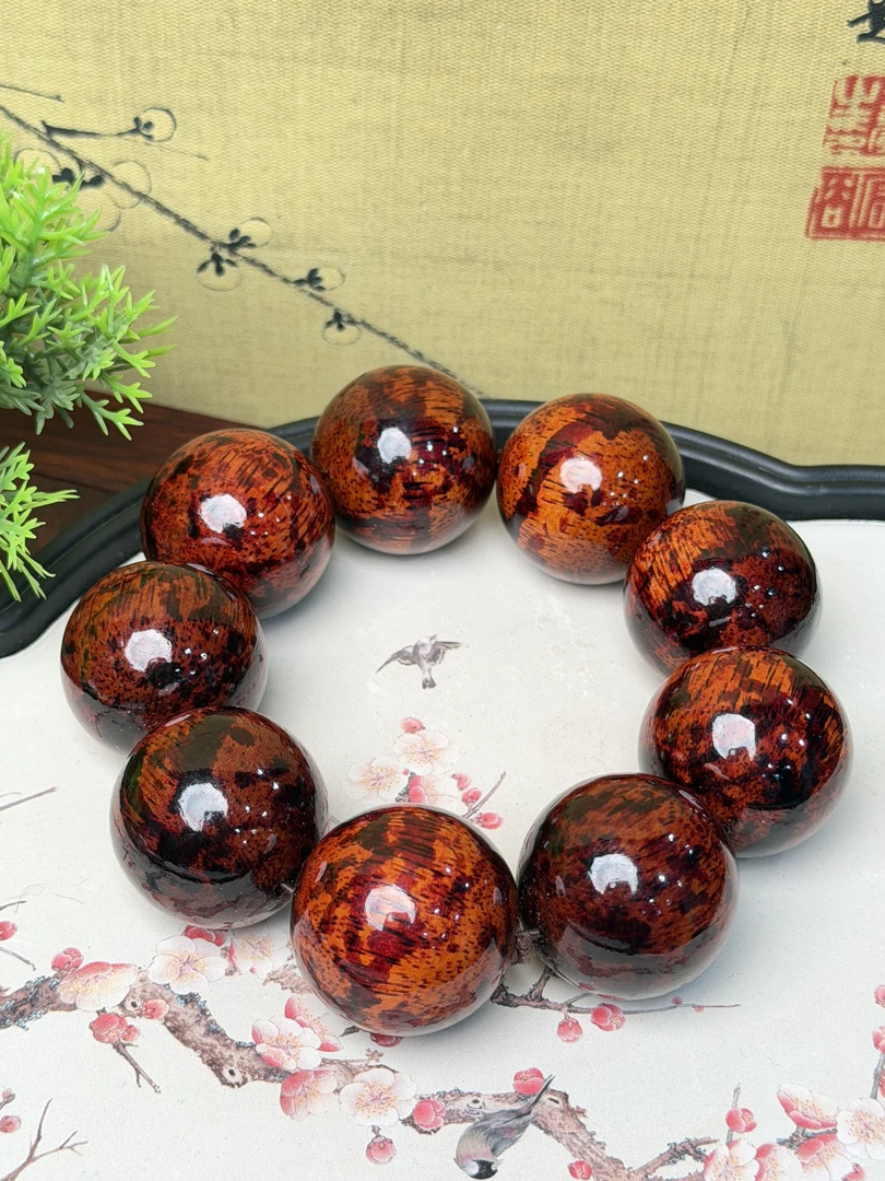 DA1168-3.0花梨木9颗佛珠花梨木