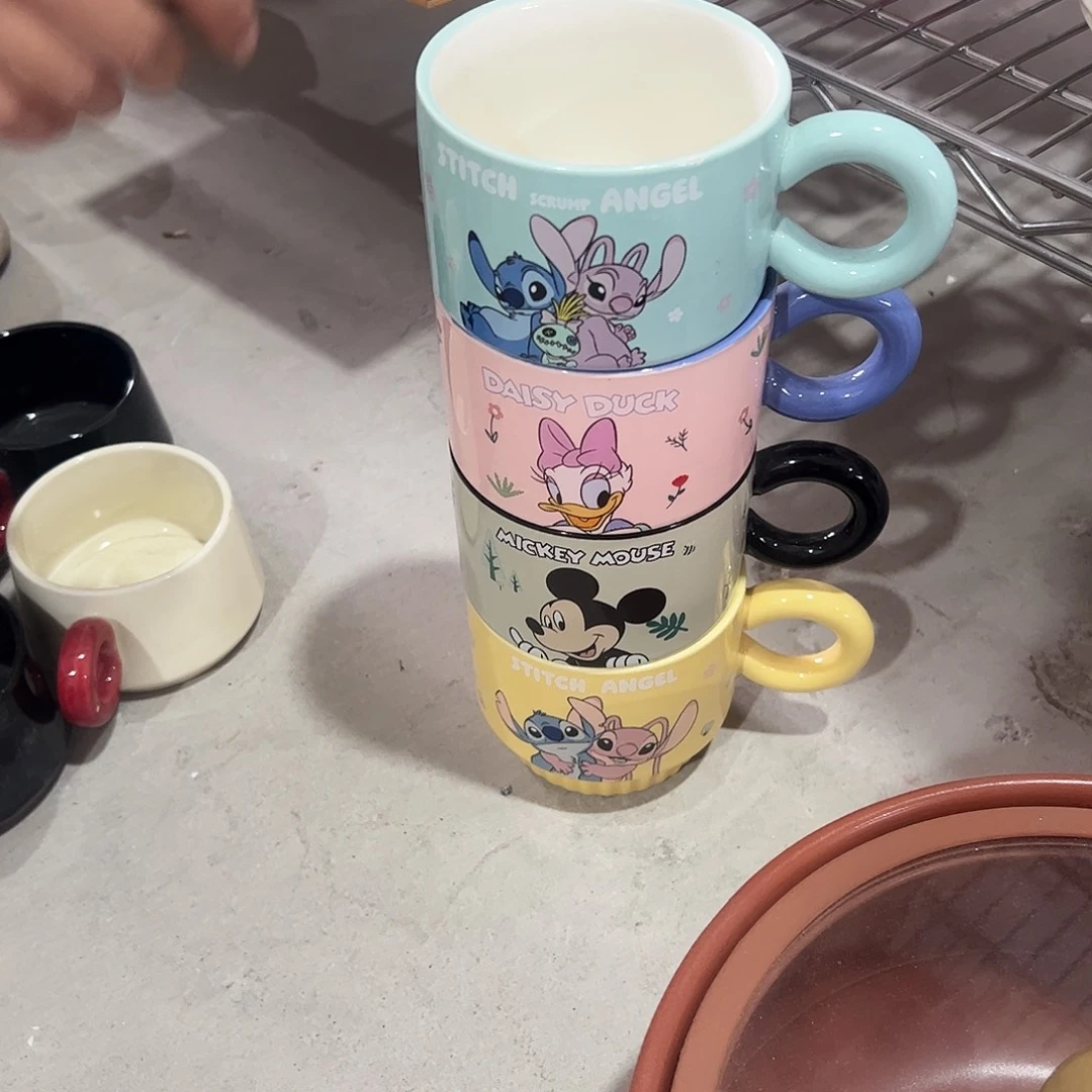 瓷片迪士尼塔塔杯随机一个