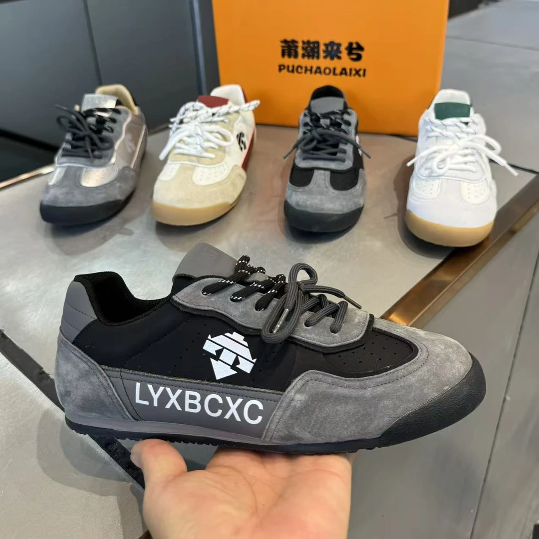 男鞋轻便低帮软底德训鞋阿甘鞋板鞋时尚休闲鞋秋季男士潮牌运动鞋