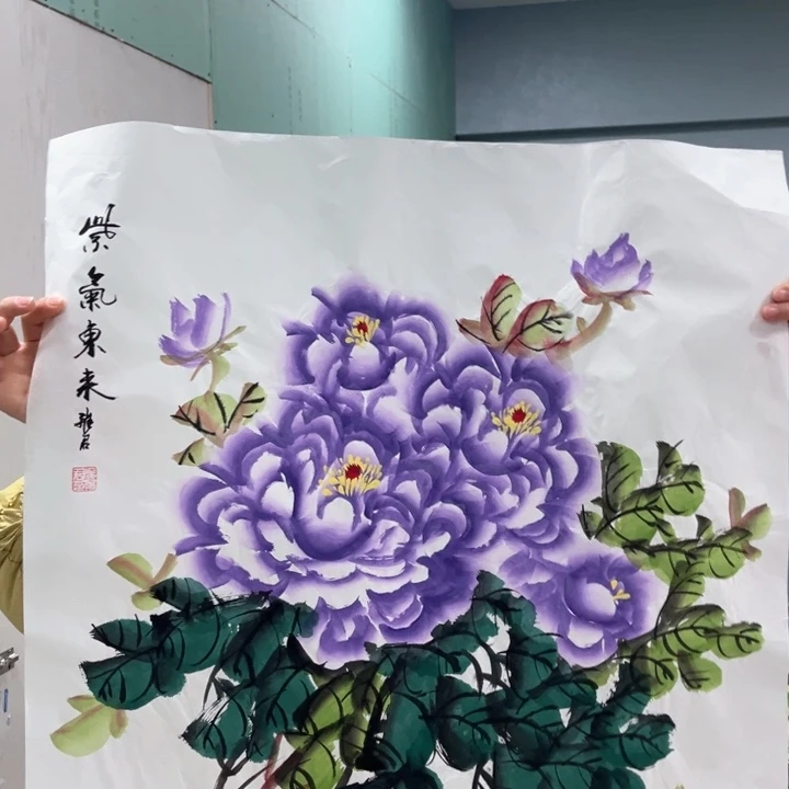 国画我的心好痛啊我的心真的好痛啊