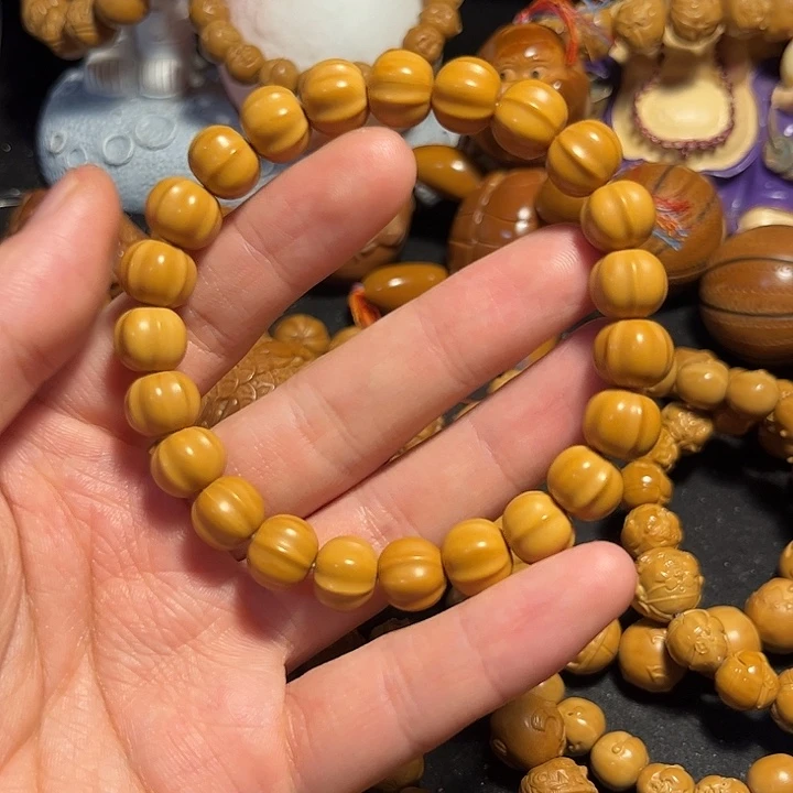 橄榄核手串/手链猴头1.1鲨鱼微瑕