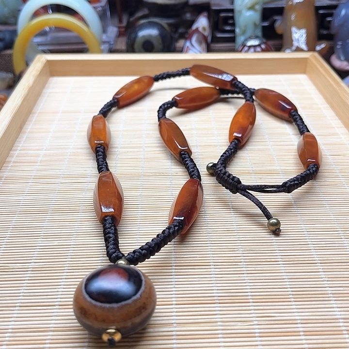 玛瑙/玉髓车挂未镶嵌