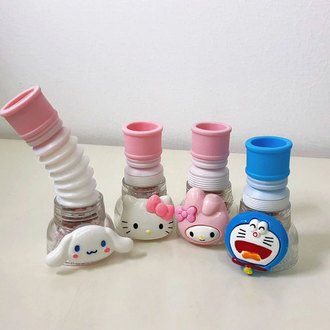 卡通万向防溅水龙头加长伸缩水龙头厨房自来水过滤器可旋转水龙头