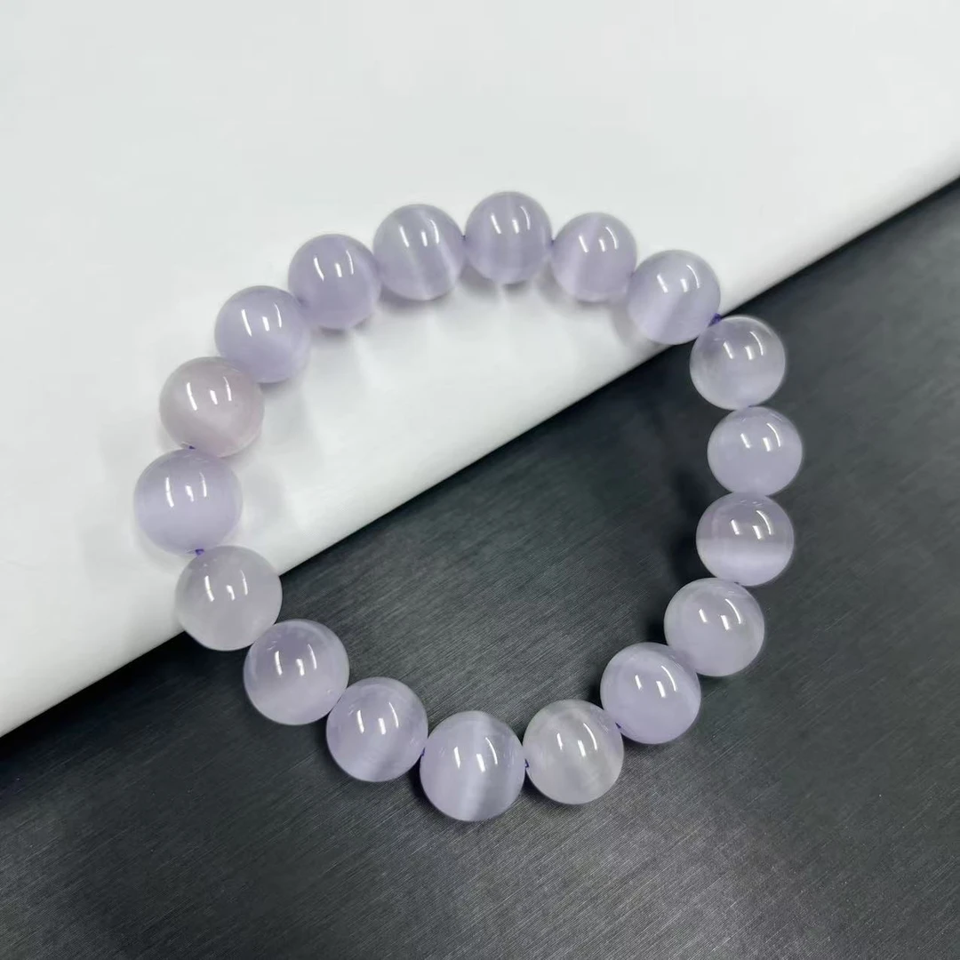 a558紫猫单圈12mm手串手链百搭