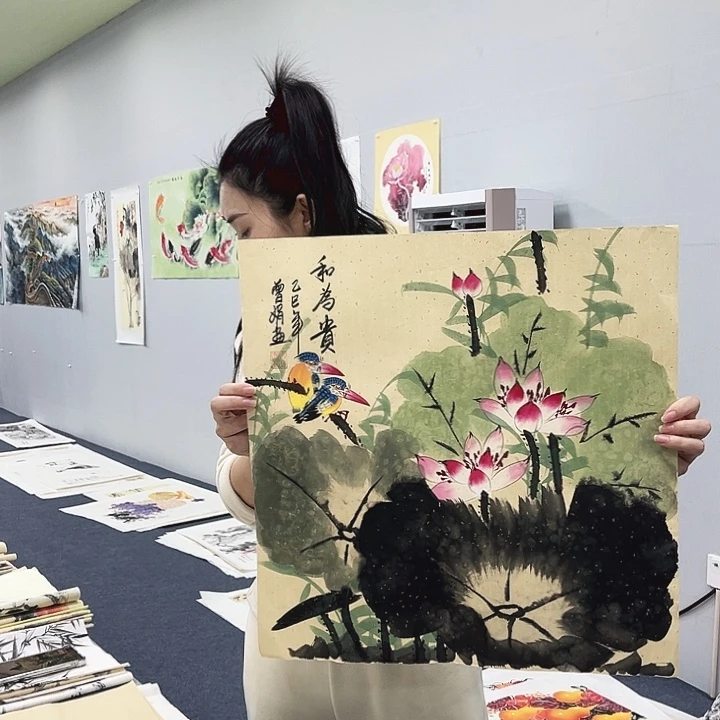 国画国画纯手绘作品