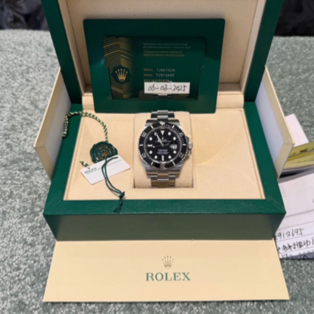 99新 Rolex/劳力士 劳力士 25年3月6日保卡 全新未使用带发票