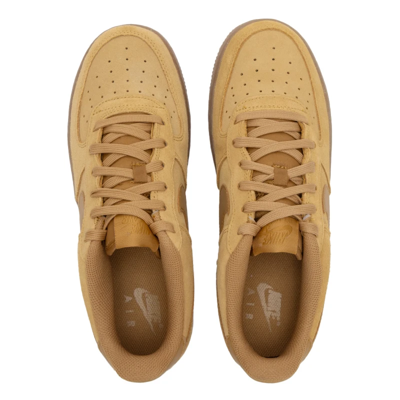 NIKE耐克女鞋AIR FORCE 1 LV8 (GS)空军小麦运动鞋学生休闲鞋子