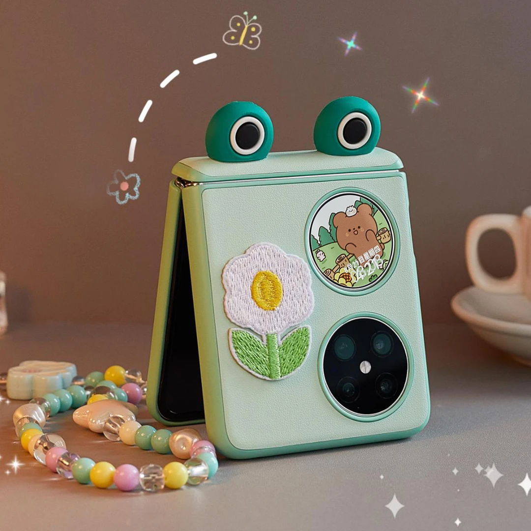 适用华为pocket2手机壳新款创意purax小米mixflip2折叠屏全包保护