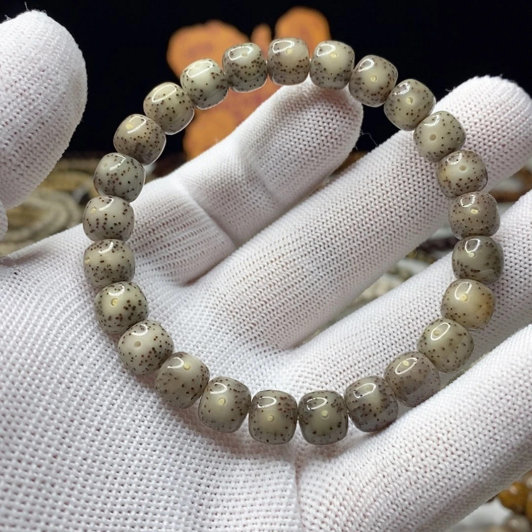 星月菩提手串星月菩提9x8小冰糖开播福利-2