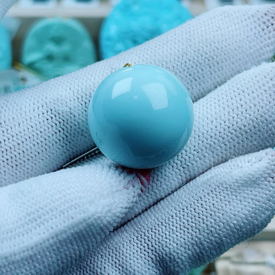 绿松石未镶嵌珠宝奇石配饰21