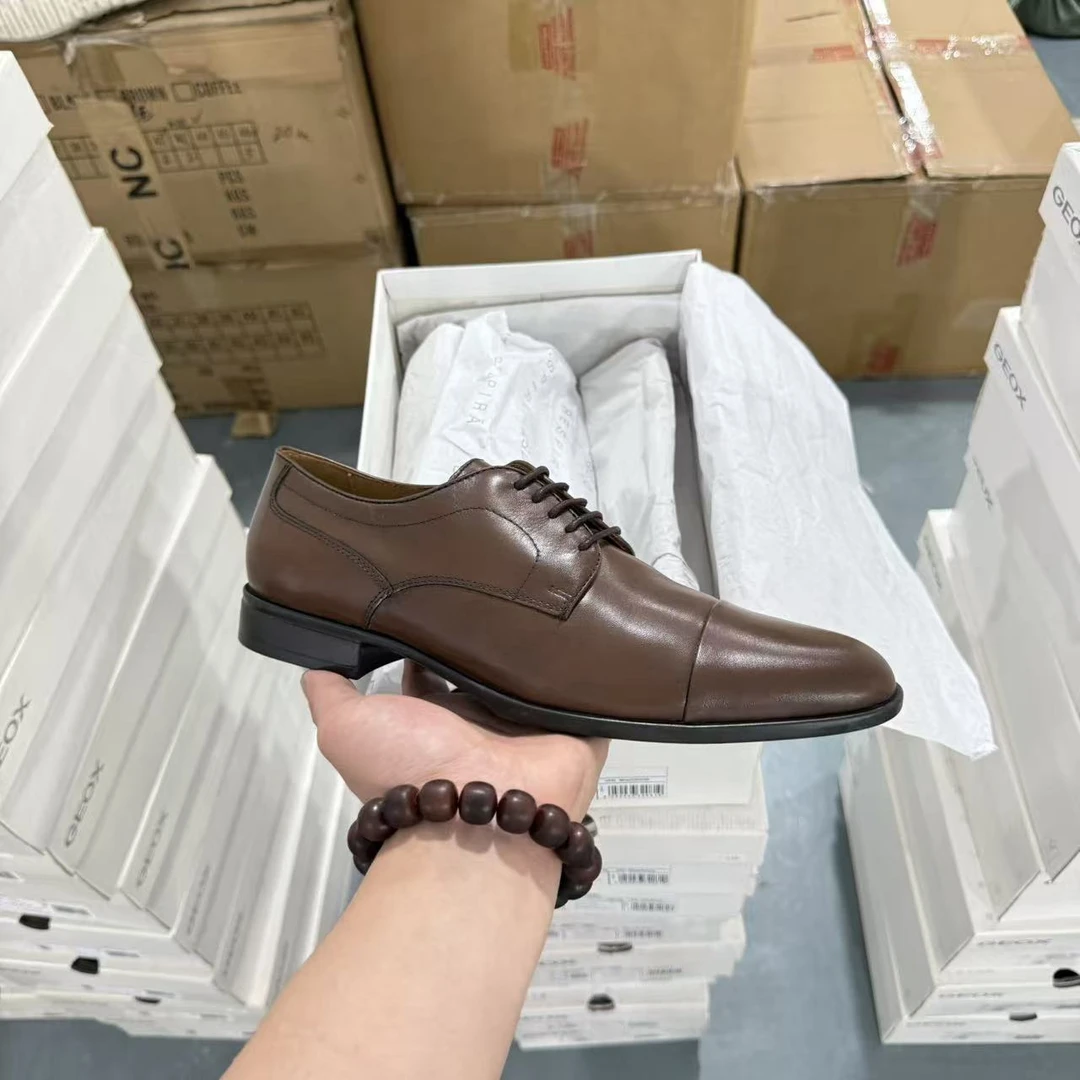 GEOX/U169GA/男款正装休闲皮鞋（皮鞋码）