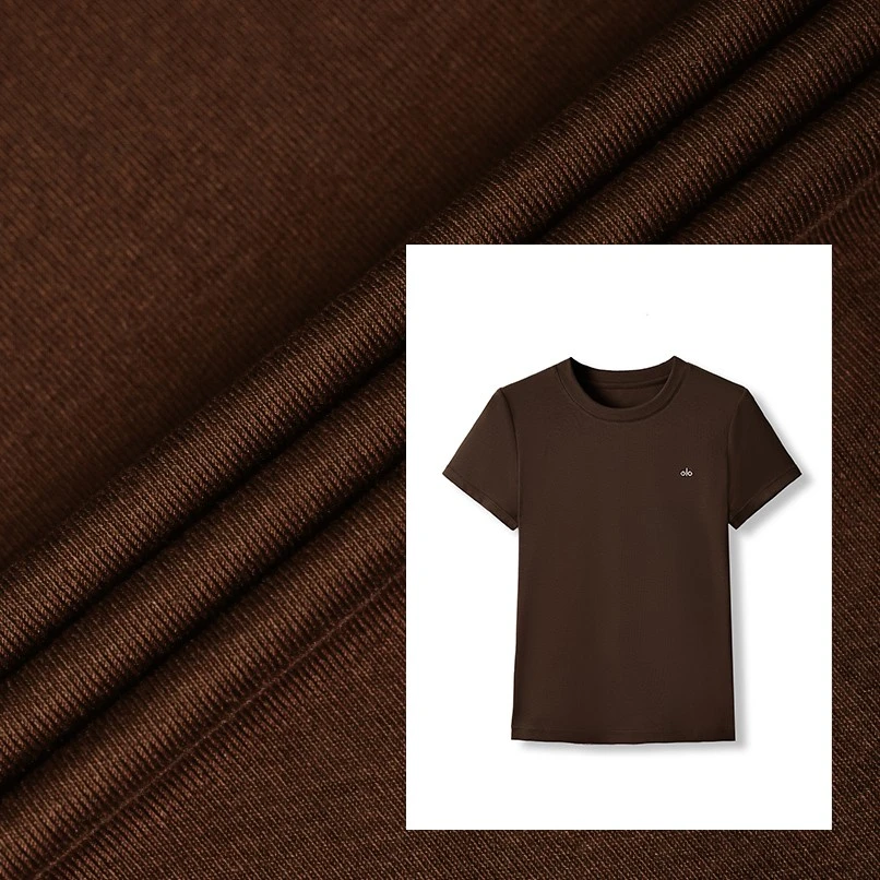 莱赛尔短袖2025年新款面膜T恤字母olo休闲洋气弹力速干夏季上衣女