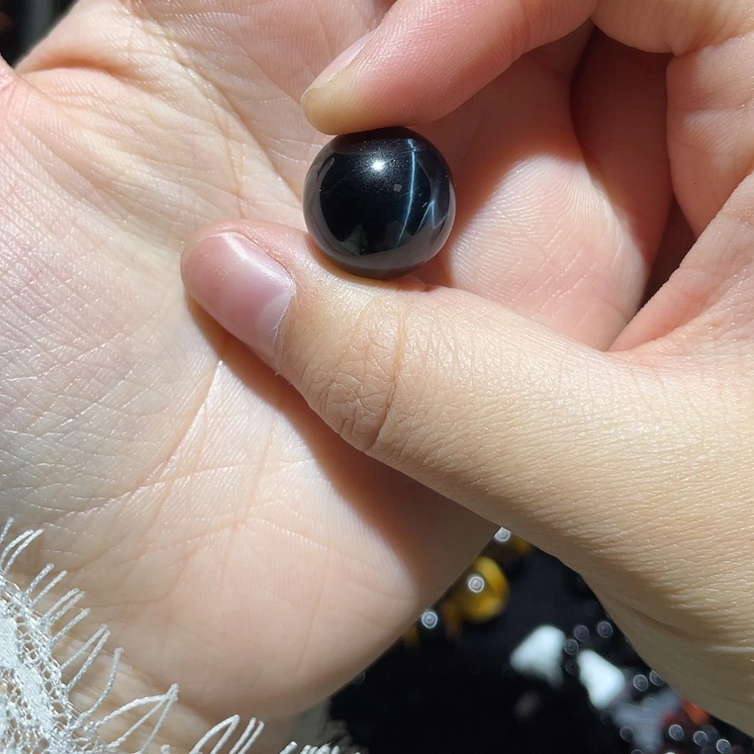 黑曜岩手链未镶嵌抖**下