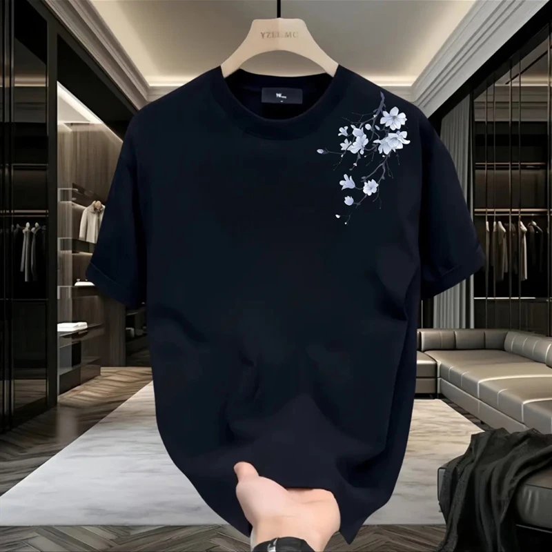 美式痞帅重磅纯棉短袖t恤男潮流夏季新款ins潮牌街头宽松半袖上衣