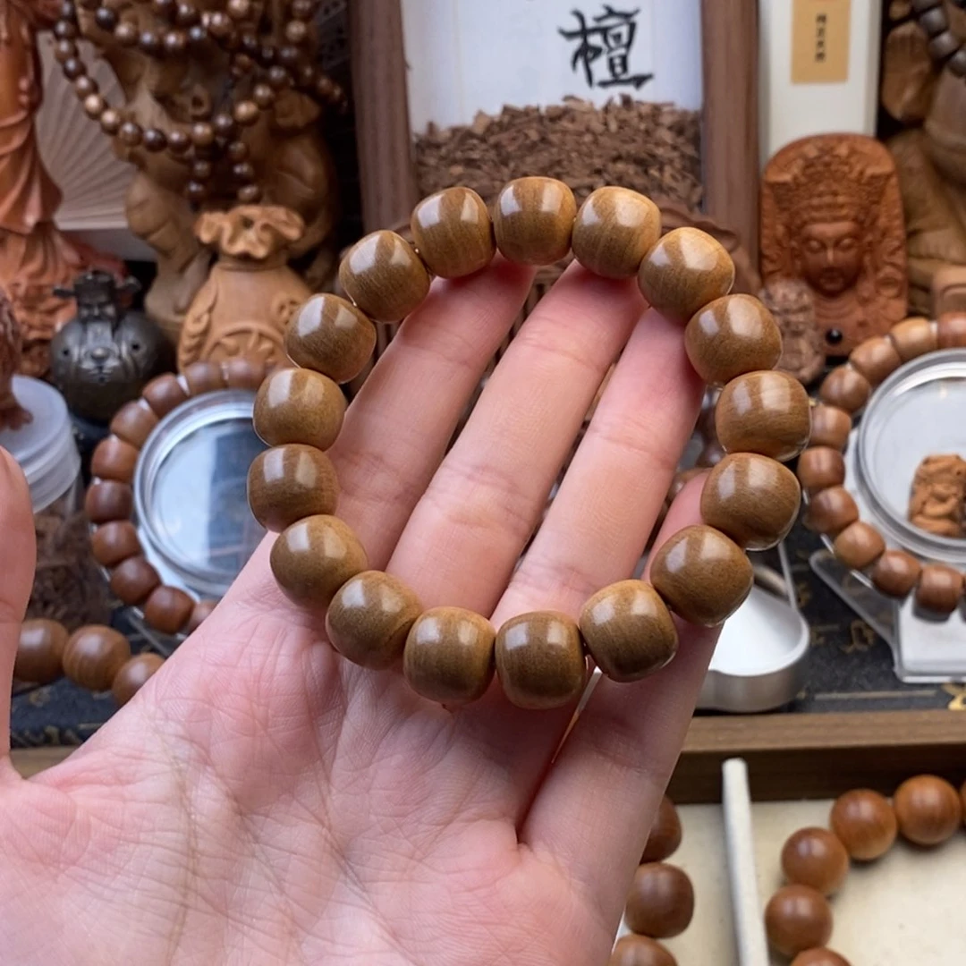 檀香木手串/手链老山檀，奶香12.13