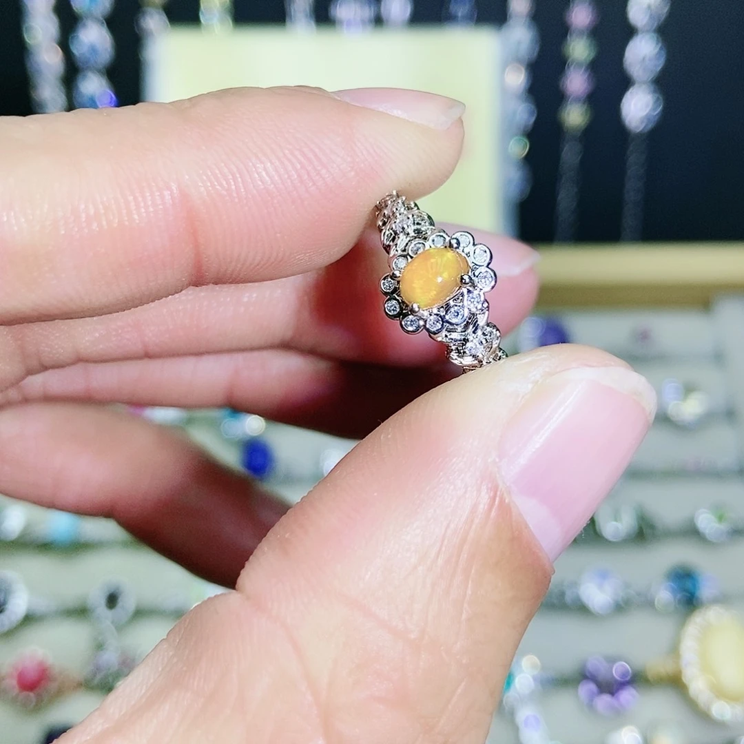 【闪购商品】未镶嵌欧泊戒指