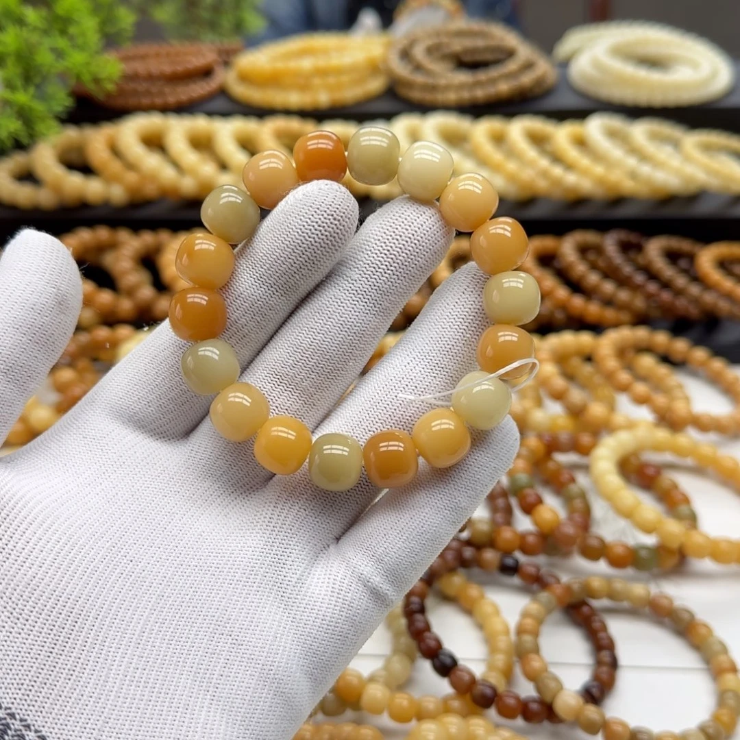 菩提根/象牙果手串12*13精工5年