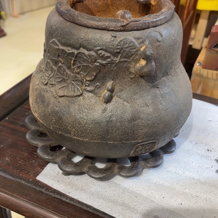 铁中古工艺品摆件