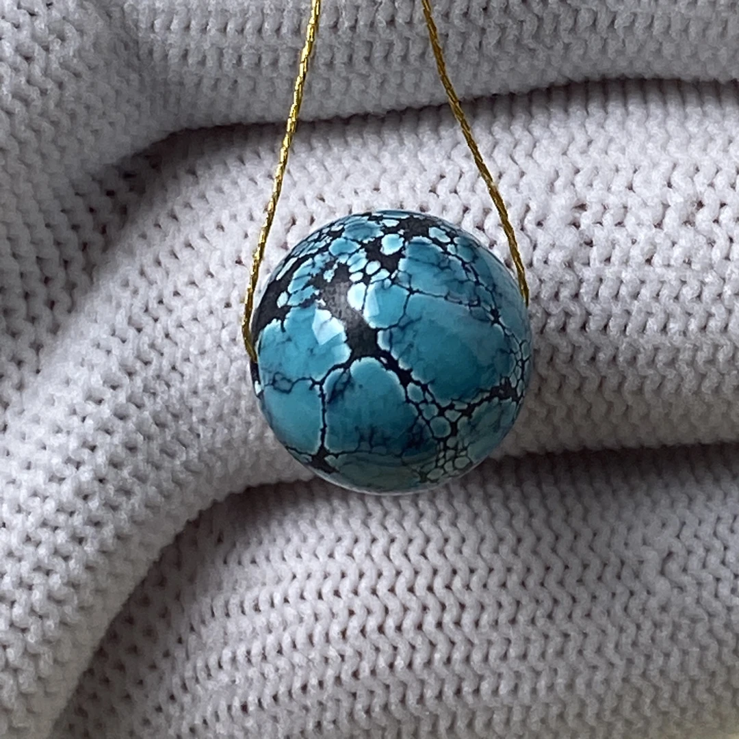 绿松石圆珠卡13.3