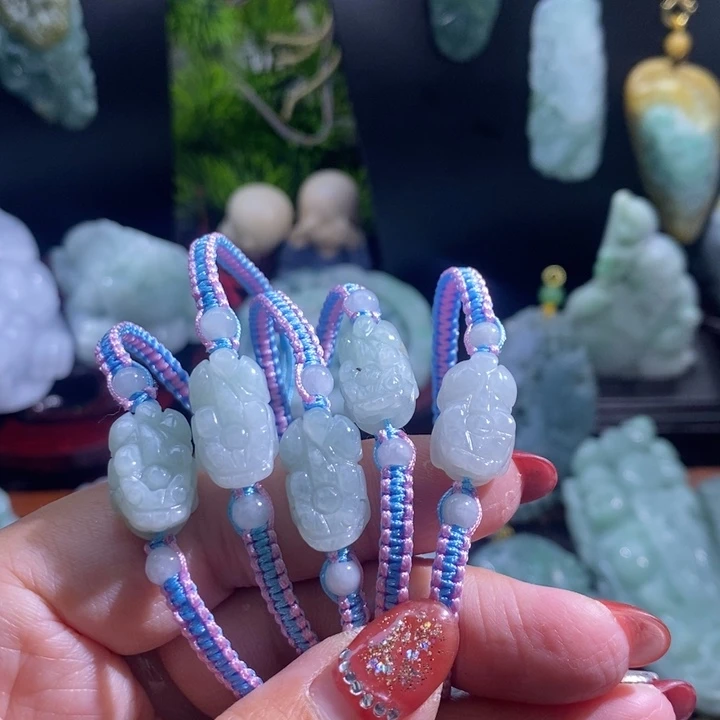 【闪购商品】颈饰未镶嵌翡翠多样性发1