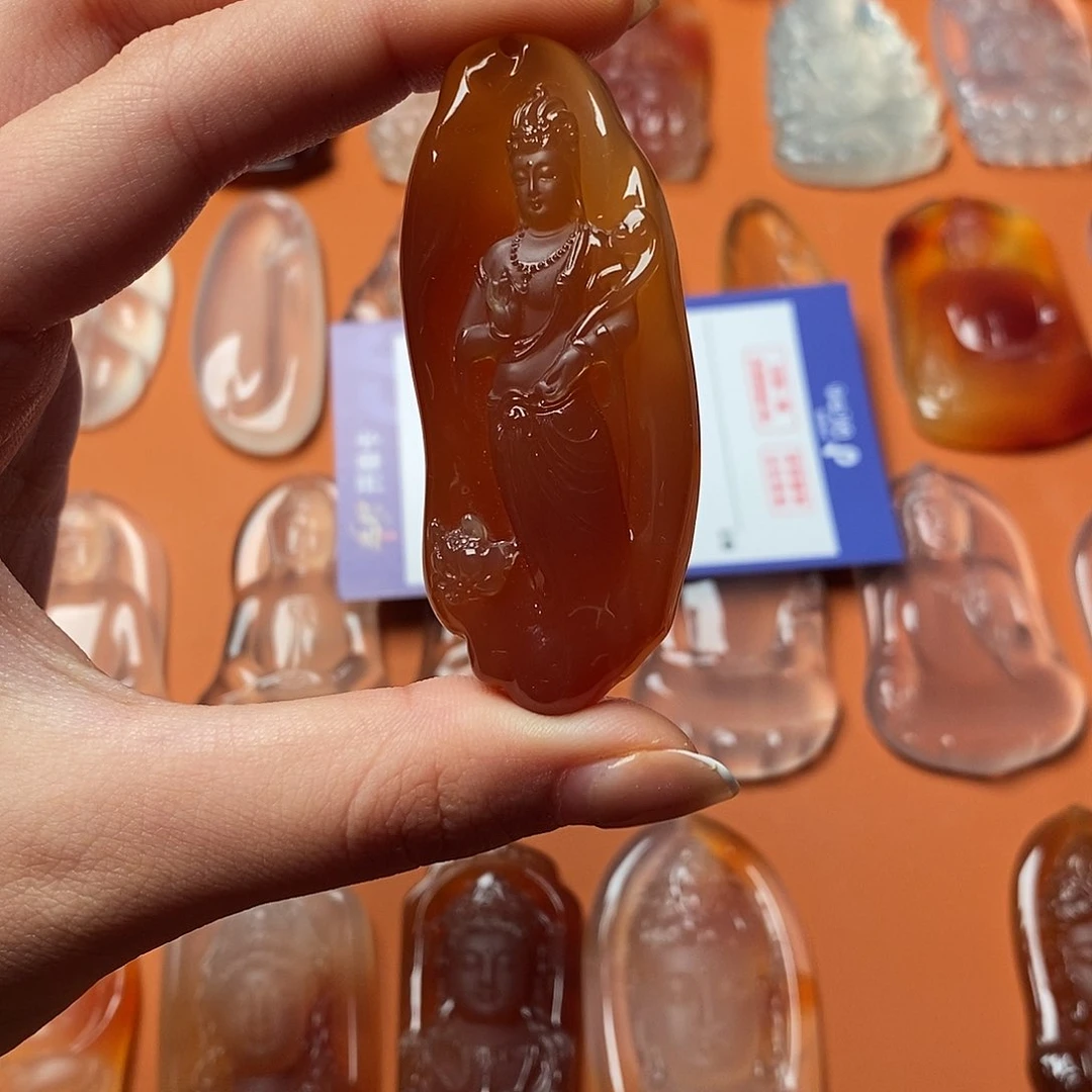 玛瑙/玉髓颈饰未镶嵌m****6