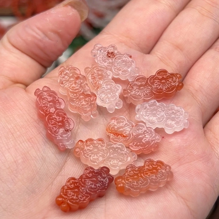 南红玛瑙未镶嵌吊坠(不含链)