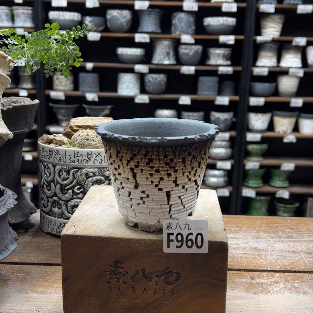 素八九陶瓷内口10高9.5