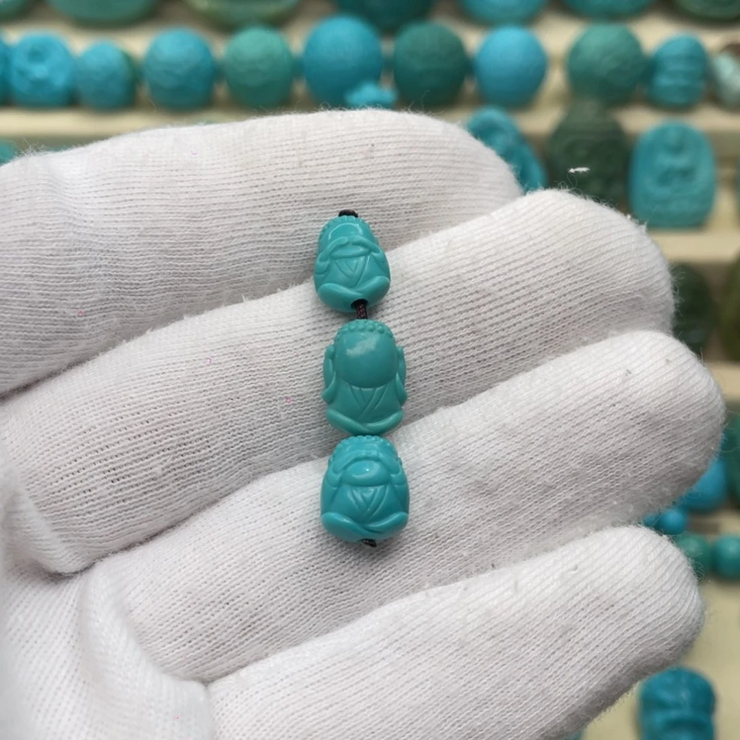 绿松石未镶嵌颈饰卡8