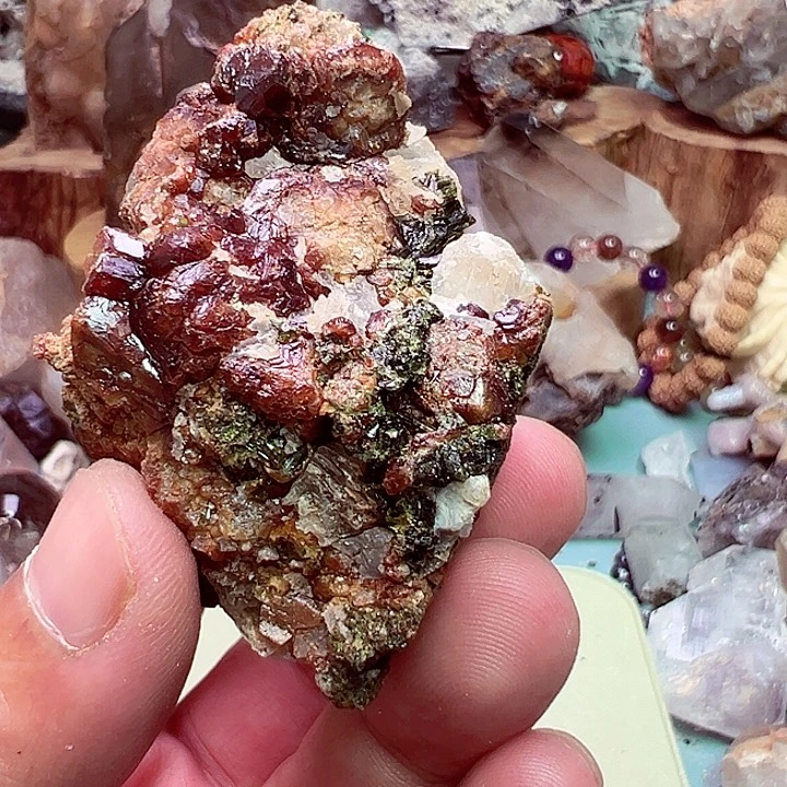 梦***欣紫晶未镶嵌珠宝半成品